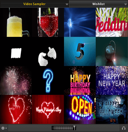 Video Sampler Widget